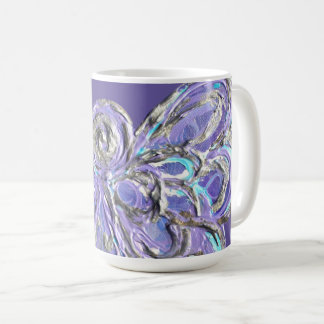 Purple Guardian Angel Custom Coffee Mug Cups