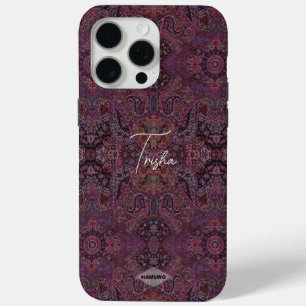 Purple Gypsy Design Cell Phone Case