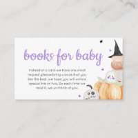 Purple Halloween Little Boo Books for Baby