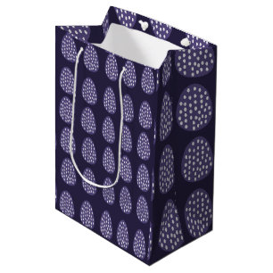 Purple Happy Easter Eggs  Medium Gift Bag