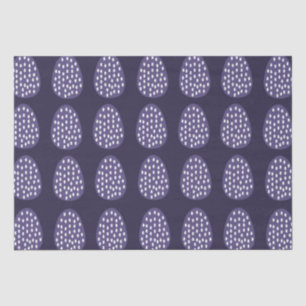 Purple Happy Easter Eggs Tissue Paper