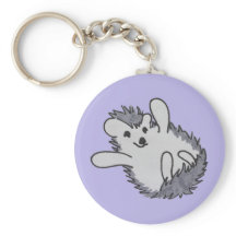 Purple Happy Hedgehog