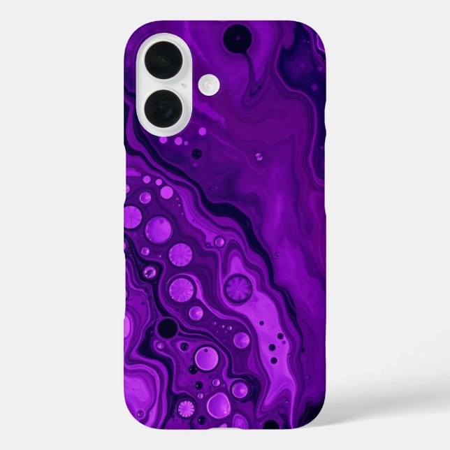 Purple Haze: A Swirl of Colour Case-Mate iPhone Case (Back)