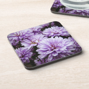 Purple Haze Chrysanthemums Coaster