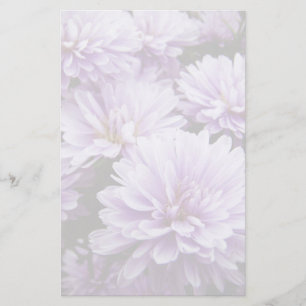 Purple Haze Chrysanthemums Stationery