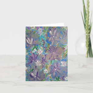Purple Haze Note Card