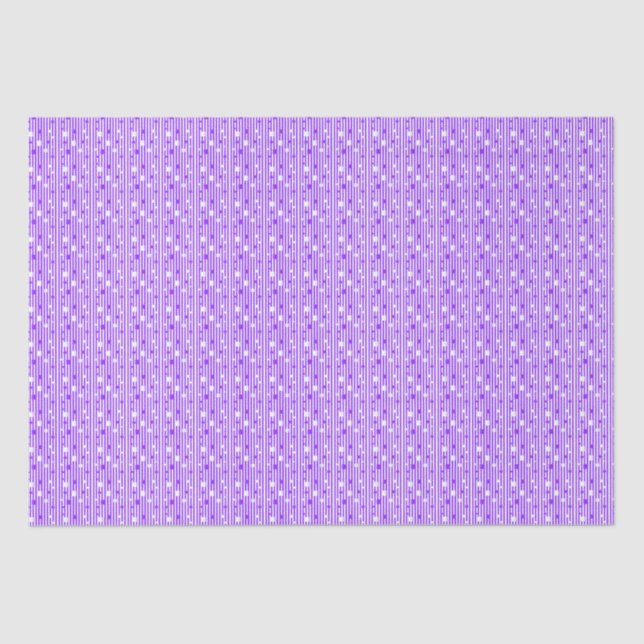 Purple Haze Squares Tissue Paper (Front)