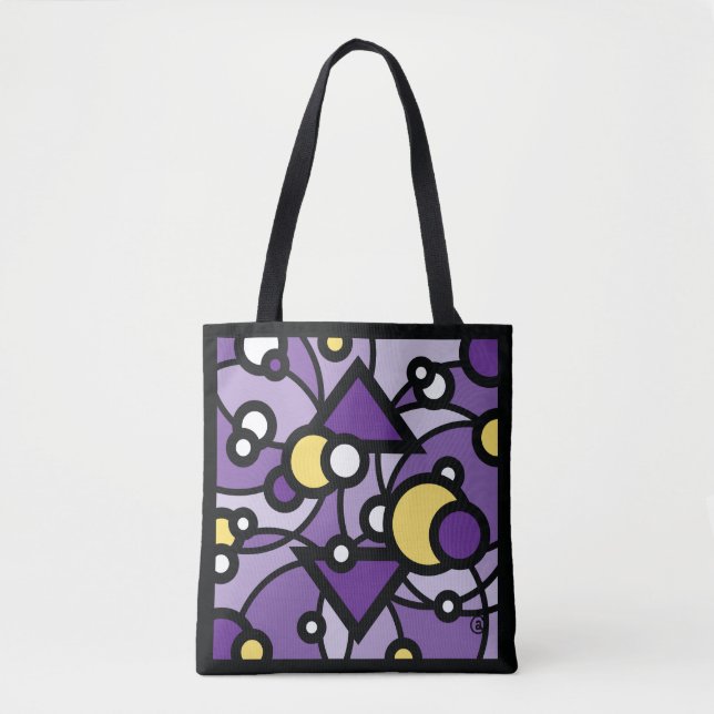 Purple Haze Tote Bag (Front)