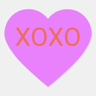 Purple Heart Candy Sticker