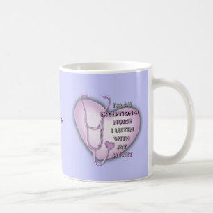 Purple Heart exceptional nurse  Coffee Mug