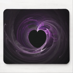 Purple Heart Fractal Mousepad