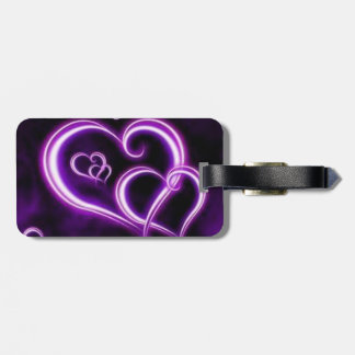 Purple Heart Luggage Tag