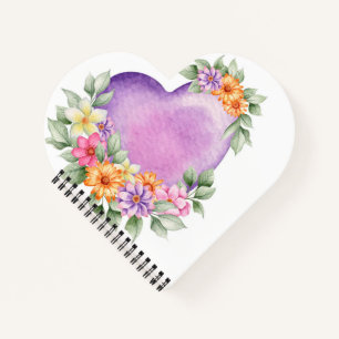 Purple Heart Notebook