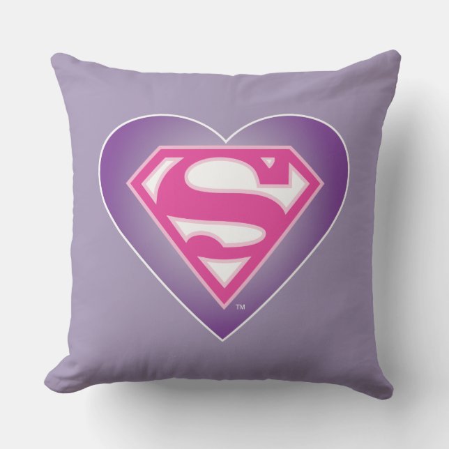 Purple Heart S-Shield Cushion (Front)