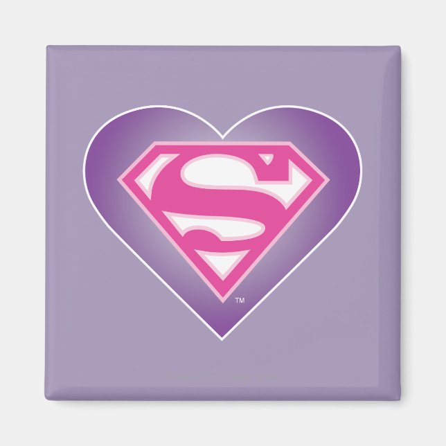 Purple Heart S-Shield Magnet (Front)