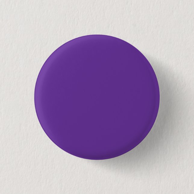 Purple Heart Solid Colour 3 Cm Round Badge (Front)
