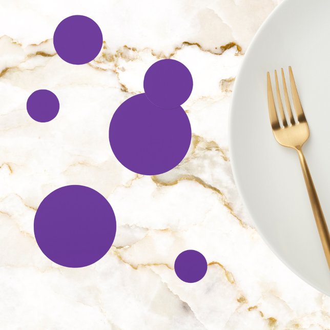 Purple Heart Solid Colour Confetti (Creator Uploaded)