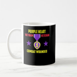 Purple Heart Vietnam Veteran  Coffee Mug