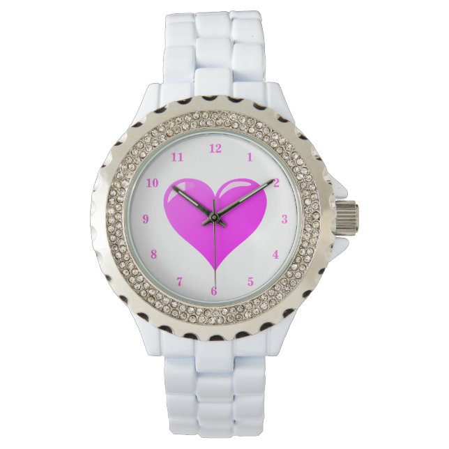 Purple Heart Watch Love Gift (Front)