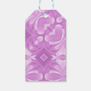 Purple Hearts and Diamonds Gift Tags