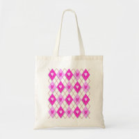Purple Hearts Argyle