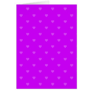 Purple hearts pattern