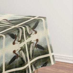 Purple Heron - from Audubon's Birds of America Tablecloth