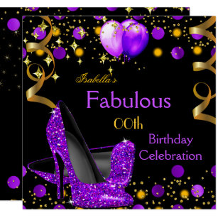 Womans Gold Purple Birthday Gifts On Zazzle Au