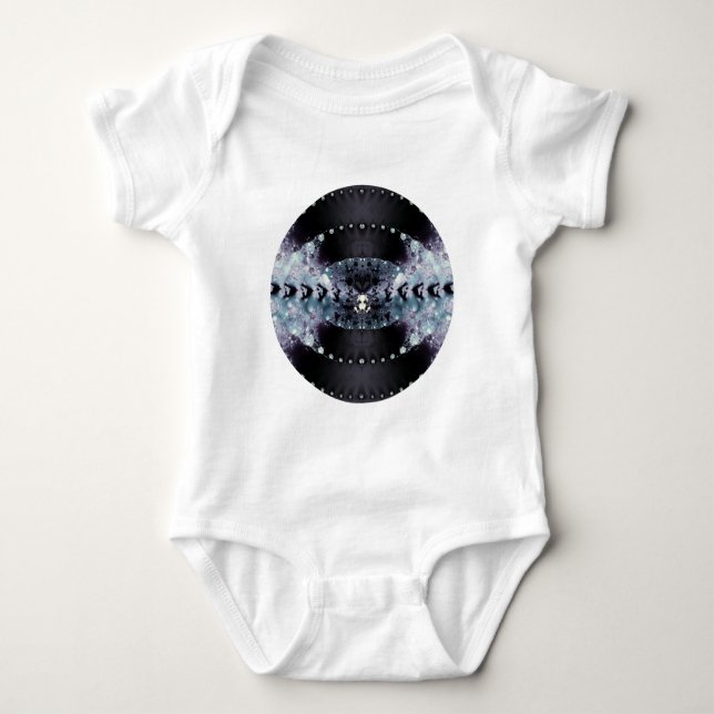 Purple Hole Baby Bodysuit (Front)