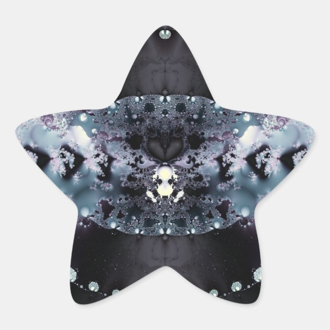 Purple Hole Star Sticker (Front)
