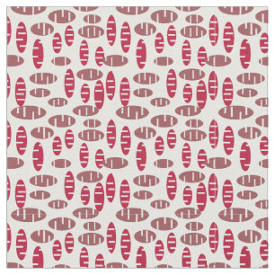 Purple Holey Ovals Fabric