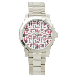 Purple Holey Ovals Watch