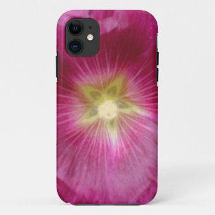 Purple Hollyhocks iPhone 5 Case