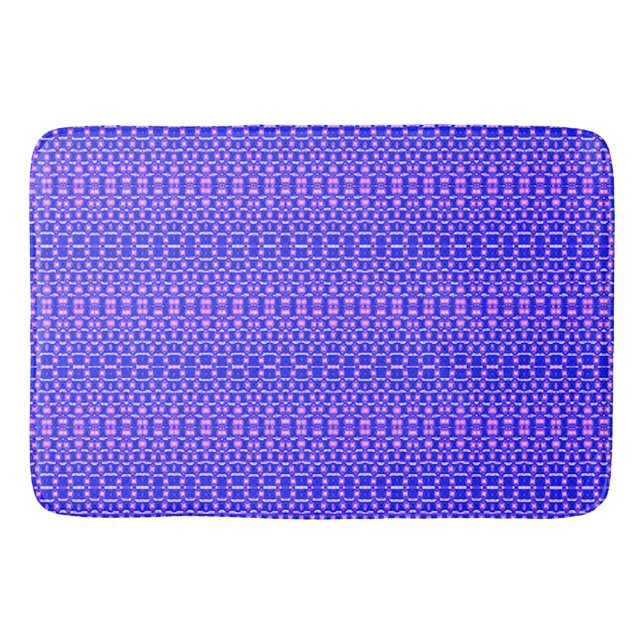 Purple Hombre Bath Mat (Front)