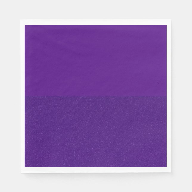 Purple Horizon Luxe Paper Napkin – Customisable (Front)