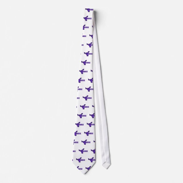 Purple Horse Tie (Front)