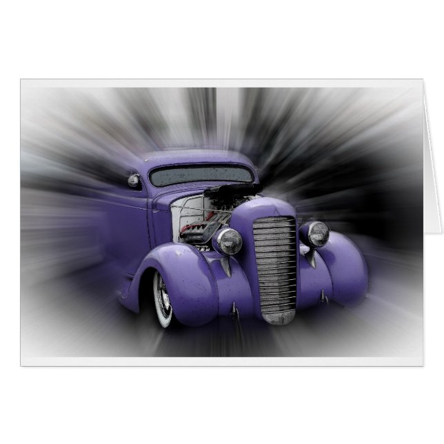 Purple Hot Rod (Front Horizontal)