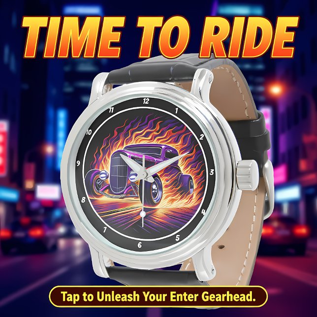 Purple Hot Rod, Fiery Street  Watch (Creator Uploaded)