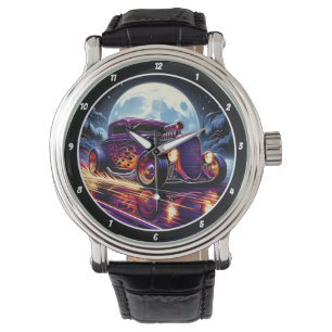 Purple Hot Rod, Moonlit Flames Watch