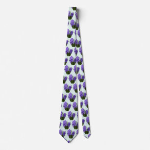 Purple Hyacinth Duo Tie