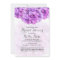 Purple hydrangea bridal shower invite hydrangea4