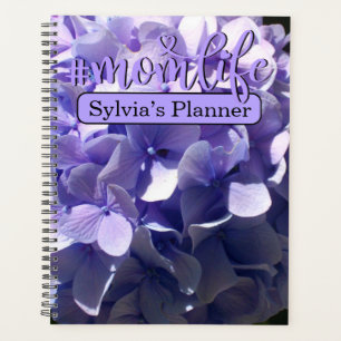 Purple Hydrangea #momlife Planner