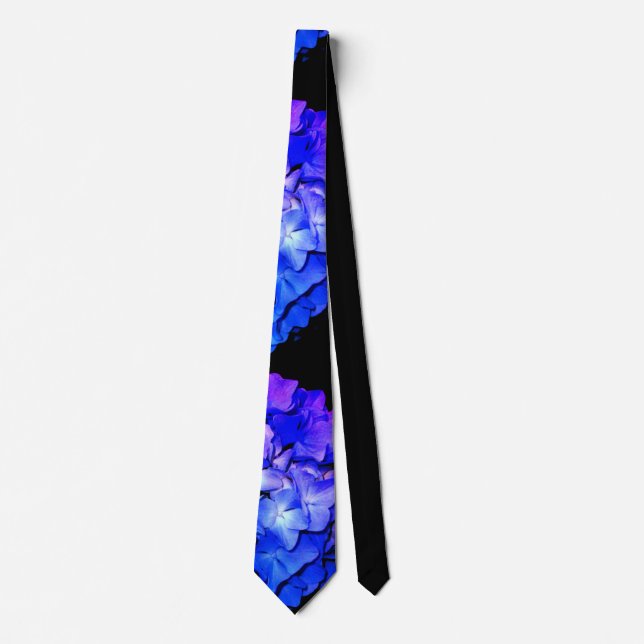 Purple Hydrangea Tie (Front)
