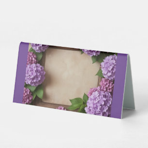 Purple Hydrangea Wedding