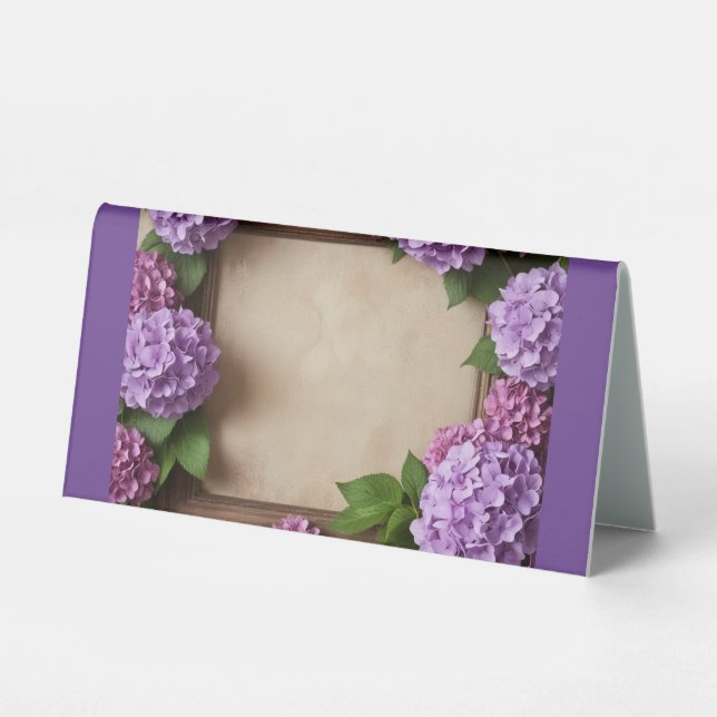 Purple Hydrangea Wedding (Front)