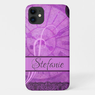 Purple in Paris iPhone 11 Case