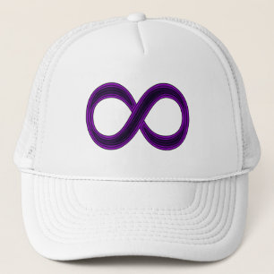 Purple Infinity Symbol Cap