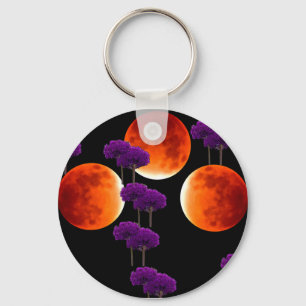 Purple Intrusion Key Ring
