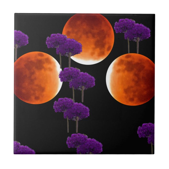 Purple Intrusion Tile (Front)