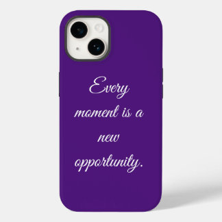 Purple iPhone 14 case. Case-Mate iPhone 14 Case